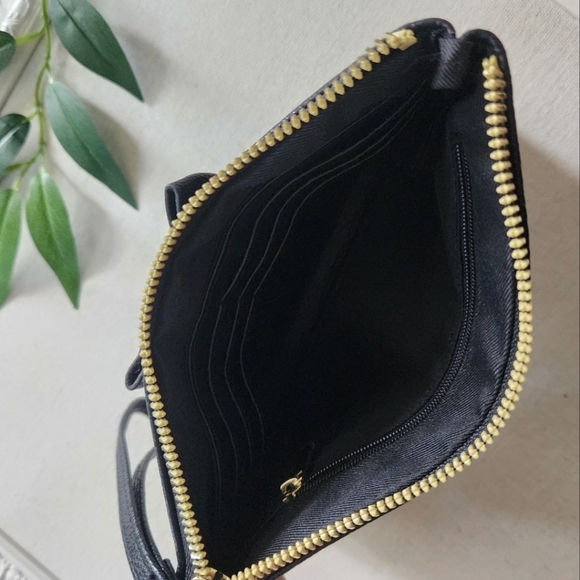 2 Wristlets - RFID Safe Keeper faux leather wallet cc holder zipper bundle set - Picture 5 of 9